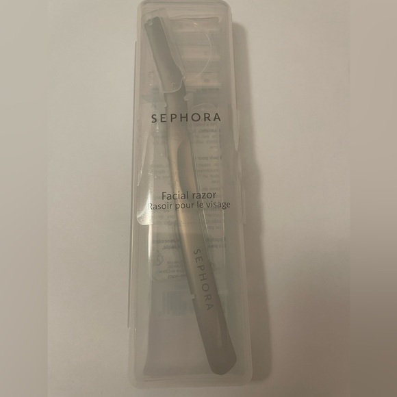 Sephora Facial Razor blade w/3 refill blades in Sealed Storage Case *BNIB - Picture 2 of 12